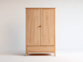 Kleiderschrank-Massivholz-108x54x184 cm-Natur-Skandinavisch