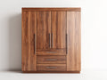 Kleiderschrank-Holzwerkstoff-178x59x192 cm-Braun-Modern